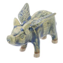 Ceramic Flying Pig - Wayfair Canada